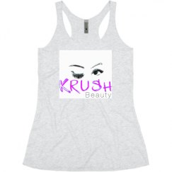 Ladies Slim Fit Super Soft Racerback Triblend Tank