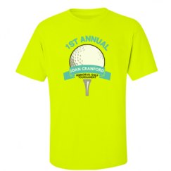 Unisex Ultra Cotton Safety Neon Crewneck Tee