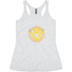Ladies Slim Fit Super Soft Racerback Triblend Tank