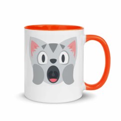 11oz Ceramic Mug with Color Inside