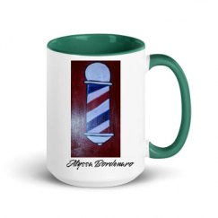 15oz Ceramic Mug with Color Inside