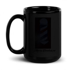15oz Black Glossy Mug