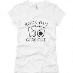 Ladies Slim Fit Basic Promo Jersey Tee