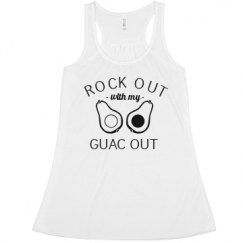 Ladies Flowy Racerback Tank