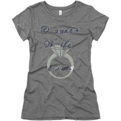 Ladies Slim Fit Super Soft Triblend Tee