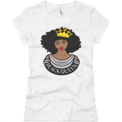 Ladies Slim Fit Basic Promo Jersey Tee