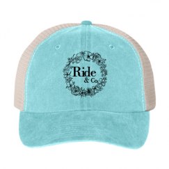 Cotton Twill Snapback Trucker Hat