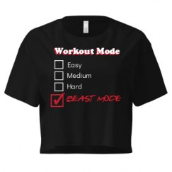 Ladies Festival Cali Crop Top Tee