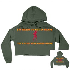 DONDIFITNESS LADIES FIT TOP HOODIE SWEAT JACKET