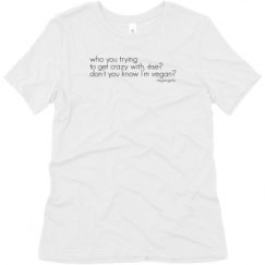 Ladies Relaxed Fit Super Soft Triblend Tee