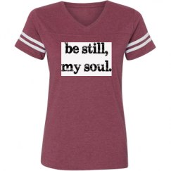 Ladies Relaxed Fit Vintage Sports Tee