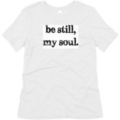 Ladies Relaxed Fit Super Soft Triblend Tee