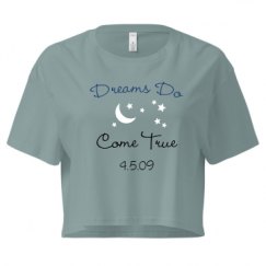 Ladies Festival Cali Crop Top Tee