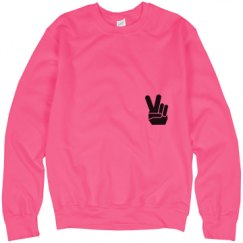 Unisex Neon Crewneck Sweatshirt