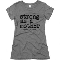 Ladies Slim Fit Super Soft Triblend Tee