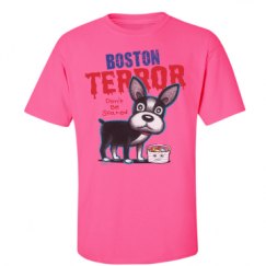 Unisex Ultra Cotton Safety Neon Crewneck Tee