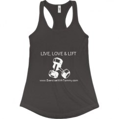 Ladies Slim Fit Racerback Tank Top