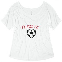 Ladies Flowy Slouchy Tee