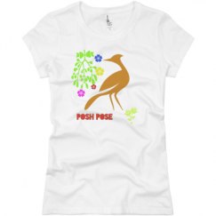 Ladies Slim Fit Basic Promo Jersey Tee