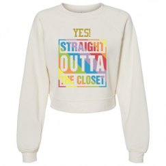 Women's Raglan Pullover Fleece