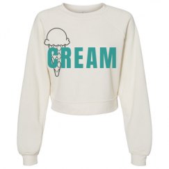 Women's Raglan Pullover Fleece