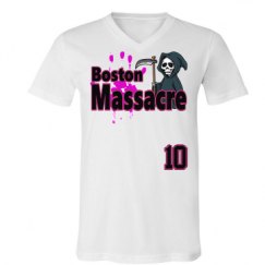 Unisex V-Neck Jersey Tee