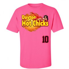 Unisex Ultra Cotton Safety Neon Crewneck Tee