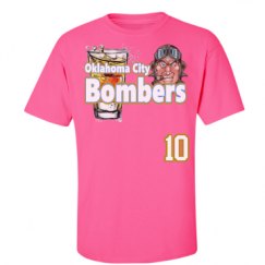 Unisex Ultra Cotton Safety Neon Crewneck Tee