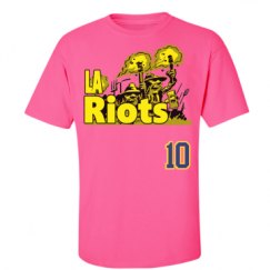 Unisex Ultra Cotton Safety Neon Crewneck Tee