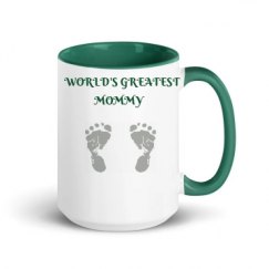 15oz Ceramic Mug with Color Inside