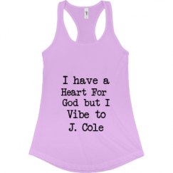 Ladies Slim Fit Racerback Tank Top