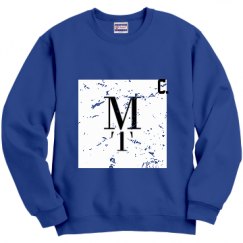 Unisex Film and Foil Crewneck Sweatshirt