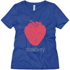Ladies Relaxed Fit V-Neck Tee
