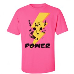 Unisex Ultra Cotton Safety Neon Crewneck Tee