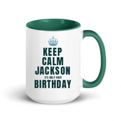 15oz Ceramic Mug with Color Inside