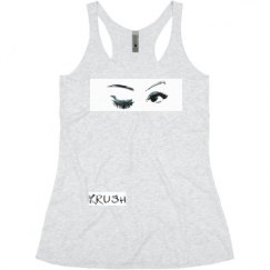 Ladies Slim Fit Super Soft Racerback Triblend Tank