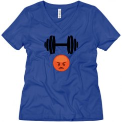 Ladies Relaxed Fit V-Neck Tee