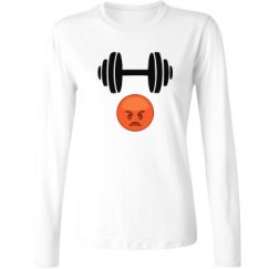 Ladies Relaxed Fit Basic Long Sleeve Tee