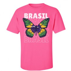 Unisex Ultra Cotton Safety Neon Crewneck Tee