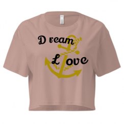 Ladies Festival Cali Crop Top Tee