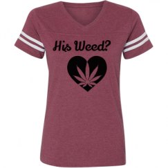 Ladies Relaxed Fit Vintage Sports Tee