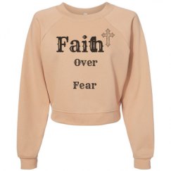 Women's Raglan Pullover Fleece