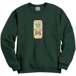 Unisex Film and Foil Crewneck Sweatshirt