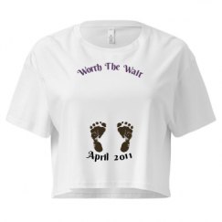 Ladies Festival Cali Crop Top Tee