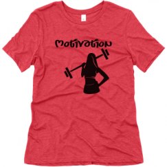 Ladies Relaxed Fit Super Soft Triblend Tee