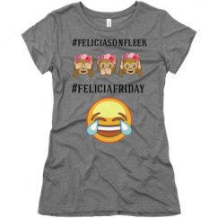 Ladies Slim Fit Super Soft Triblend Tee