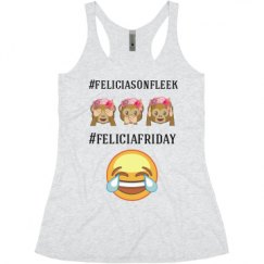 Ladies Slim Fit Super Soft Racerback Triblend Tank