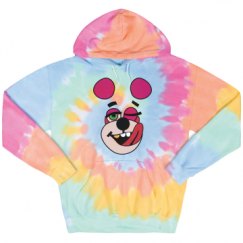 Unisex Tie-Dye Fleece Hoodie
