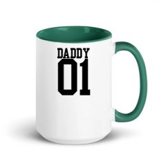 15oz Ceramic Mug with Color Inside