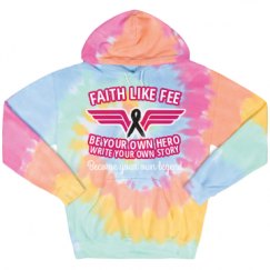 Unisex Tie-Dye Fleece Hoodie
